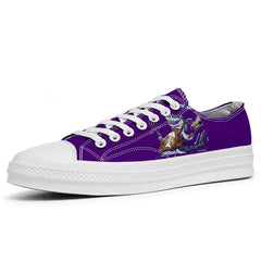 Highlight Your Fashion With Men's and Women's Low-Top Canvas Shoes Shark