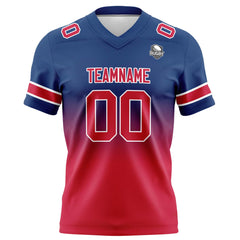 Custom Gradient Football Jerseys Personalized Name Number Logo for Adults Kids & Teams