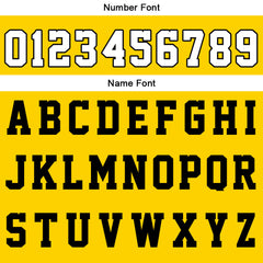 Custom Yellow Basketball Jersey Uniform Suit Printed Your Logo Name Number