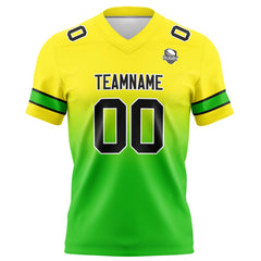 Custom Gradient Football Jerseys Personalized Name Number Logo for Adults Kids & Teams