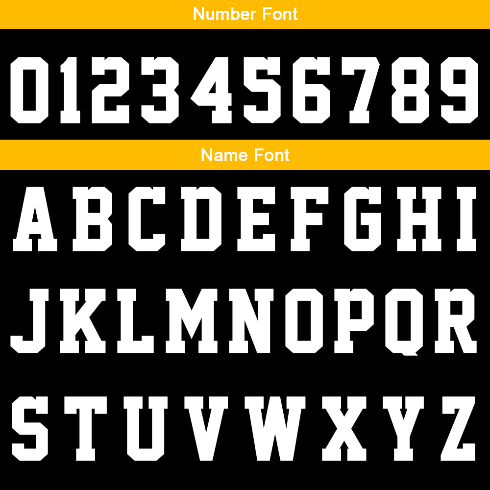 Custom Black Yellow White Basketball Jersey Uniform Suit Printed Your Logo Name Number