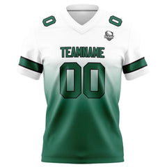 Custom Gradient Football Jerseys Personalized Name Number Logo for Adults Kids & Teams