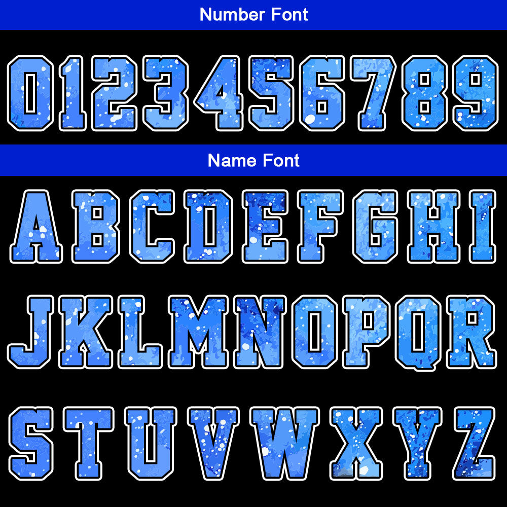 Custom Black Blue Starry Sky Basketball Jersey Uniform Suit Printed Your Logo Name Number
