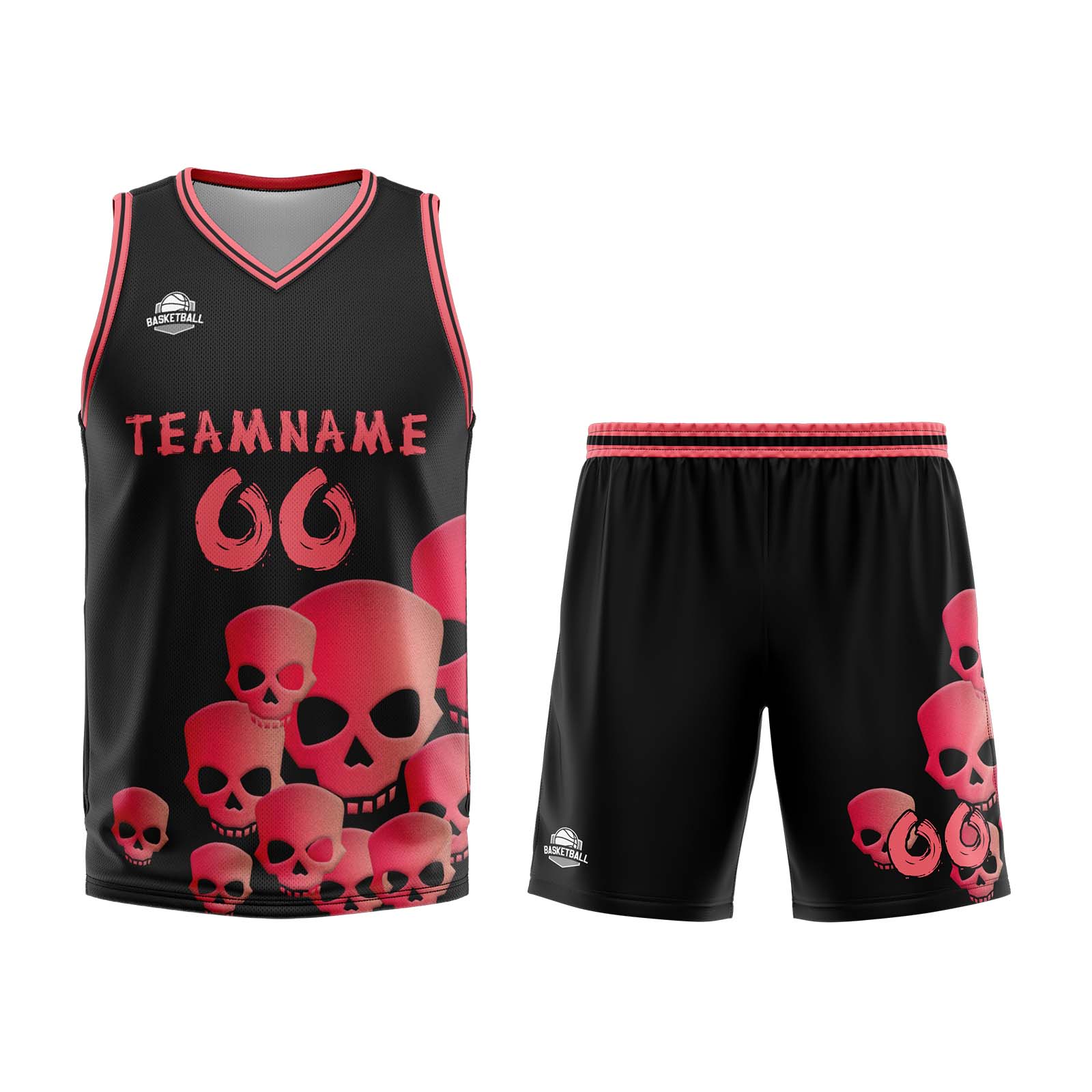 Custom Fluid Pink Basketball Jersey Uniform Suit Printed Your Logo Name Number