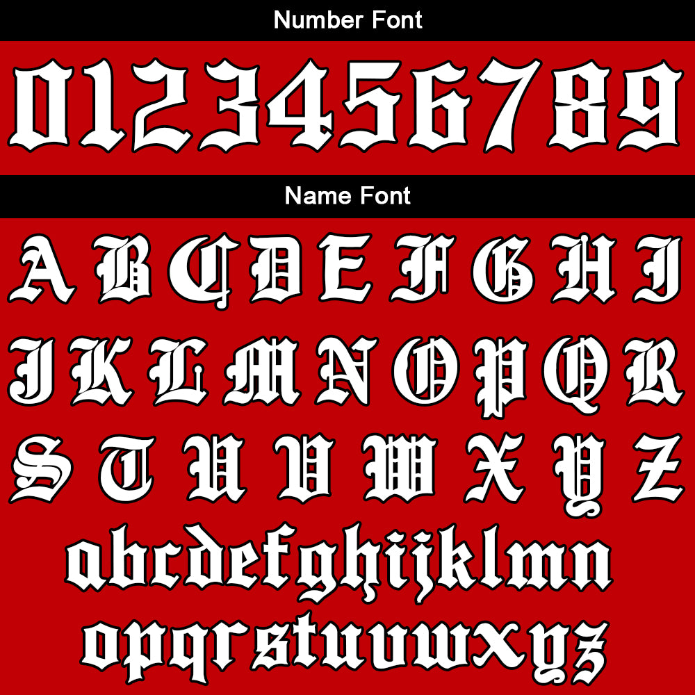 Custom Red Black Basketball Jersey Uniform Suit Printed Your Logo Name Number