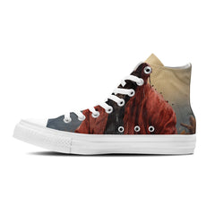 Cool Cat Vibes for Men and Women: Elevate Your Style with Mid-Top Canvas Shoes
