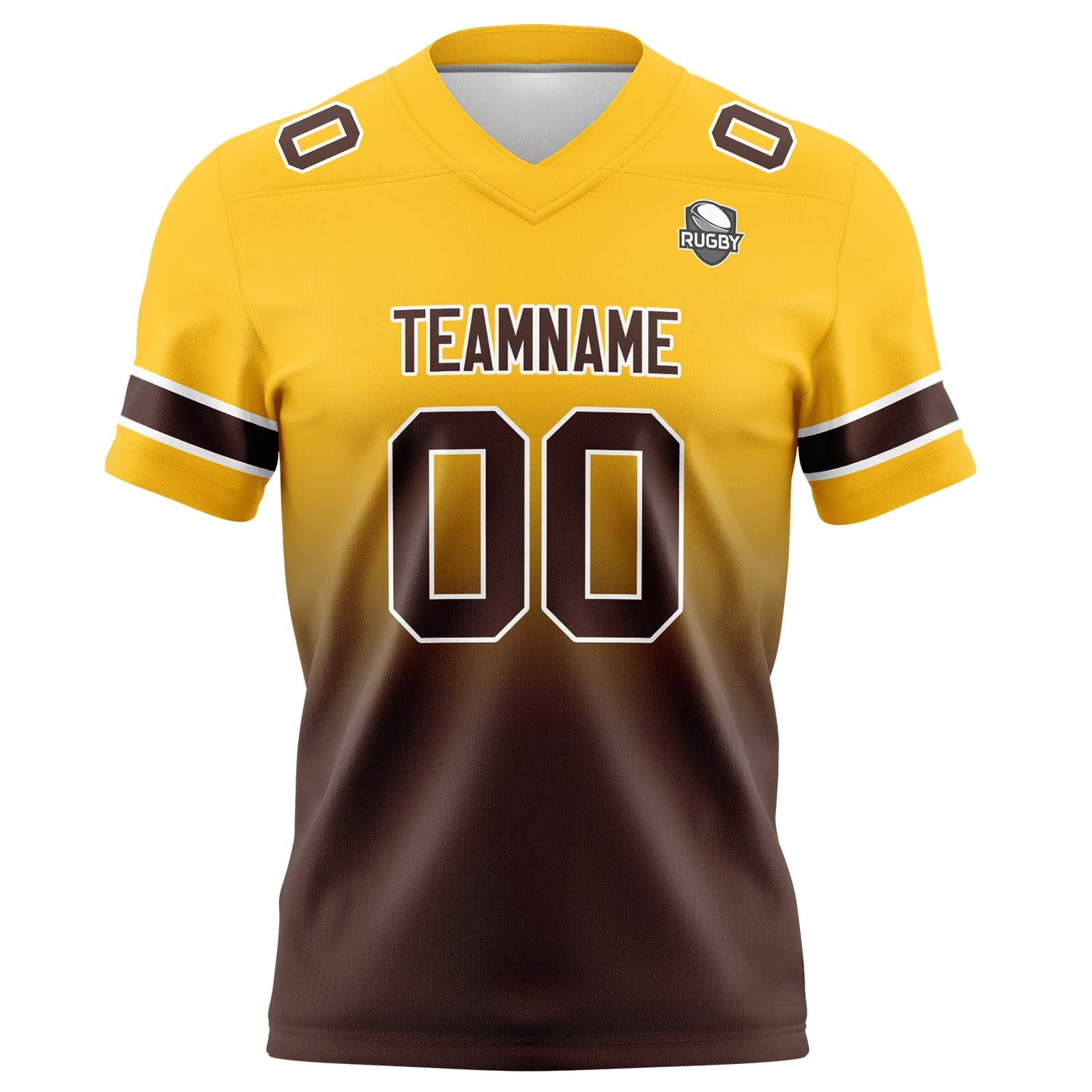 Custom Gradient Football Jerseys Personalized Name Number Logo for Adults Kids & Teams