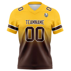 Custom Gradient Football Jerseys Personalized Name Number Logo for Adults Kids & Teams