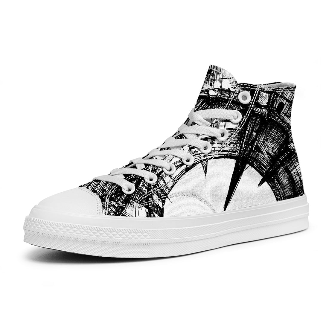 Highlight Your Fashion With Men's and Women's Mid-Top Canvas Shoes