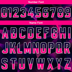 Custom Black Navy Pink Basketball Jersey Uniform Suit Printed Your Logo Name Number