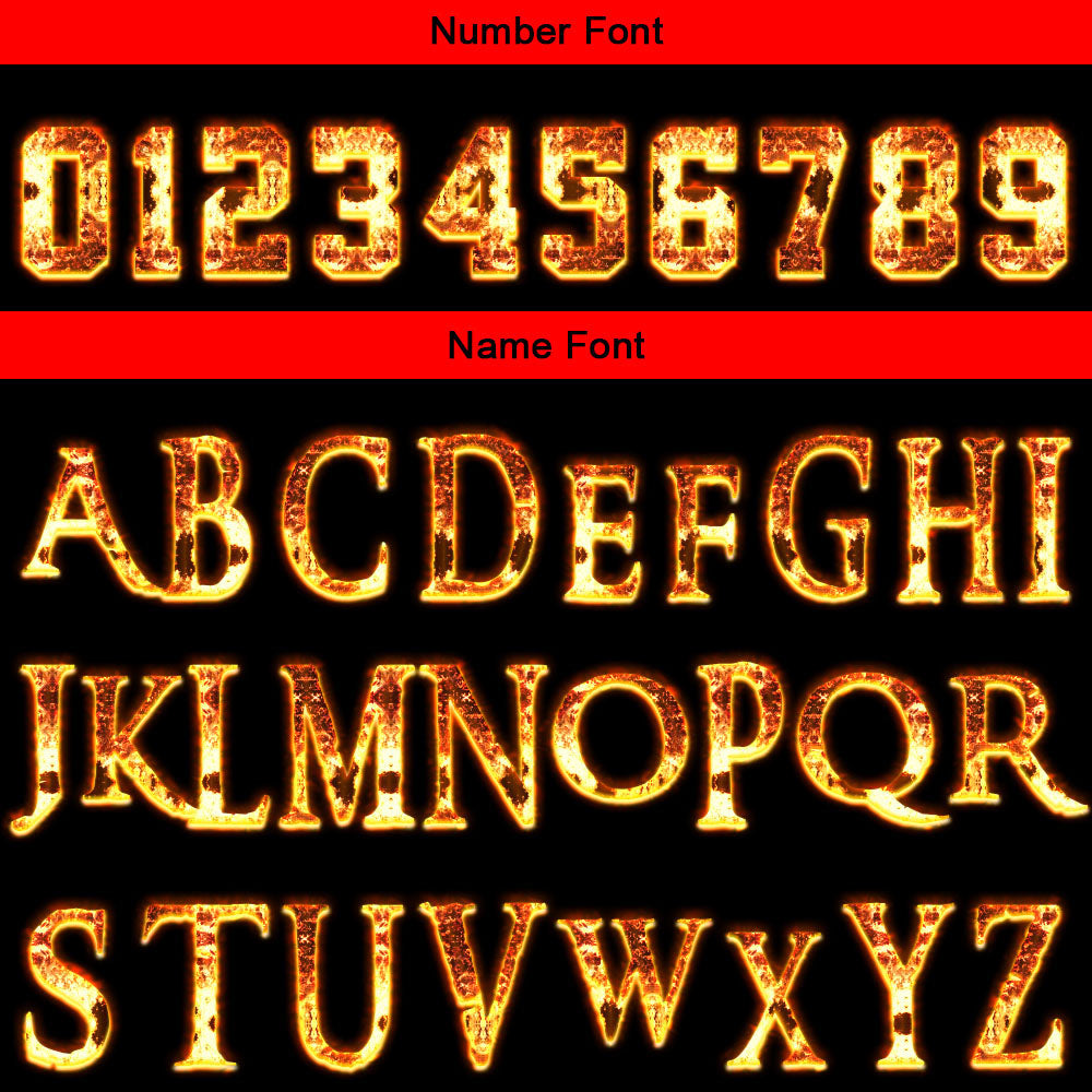Custom Flame Basketball Jersey Uniform Suit Printed Your Logo Name Number