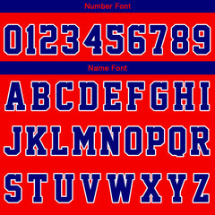 Custom Royal Red Basketball Jersey Uniform Suit Printed Your Logo Name Number