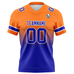 Custom Gradient Football Jerseys Personalized Name Number Logo for Adults Kids & Teams