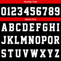 Custom Black Red Basketball Jersey Uniform Suit Printed Your Logo Name Number
