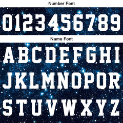 Custom Starry Sky Basketball Jersey Uniform Suit Printed Your Logo Name Number