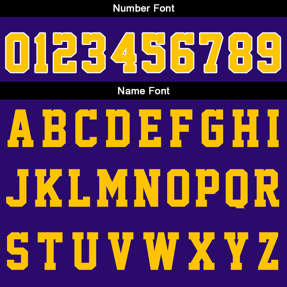 Custom Purple Yellow Basketball Jersey Uniform Suit Printed Your Logo Name Number