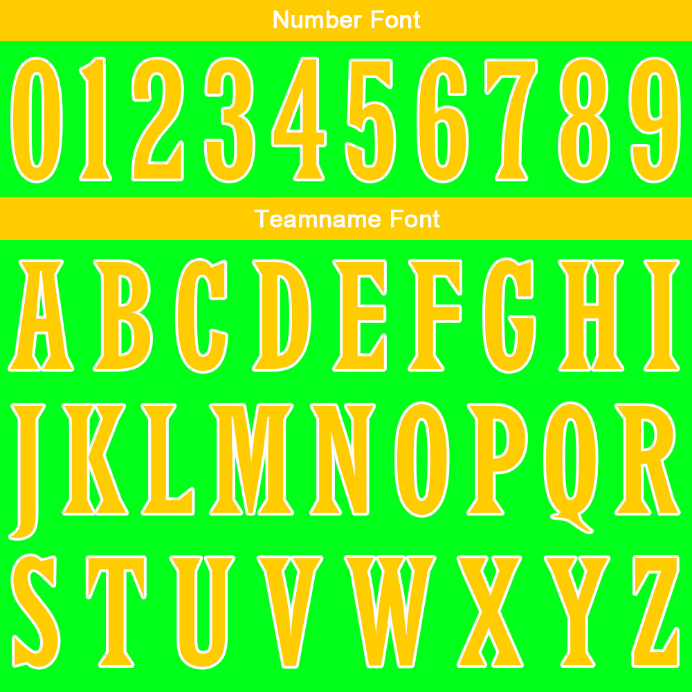 Custom Neon Green Basketball Jersey Uniform Suit Printed Your Logo Name Number