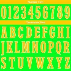 Custom Neon Green Basketball Jersey Uniform Suit Printed Your Logo Name Number
