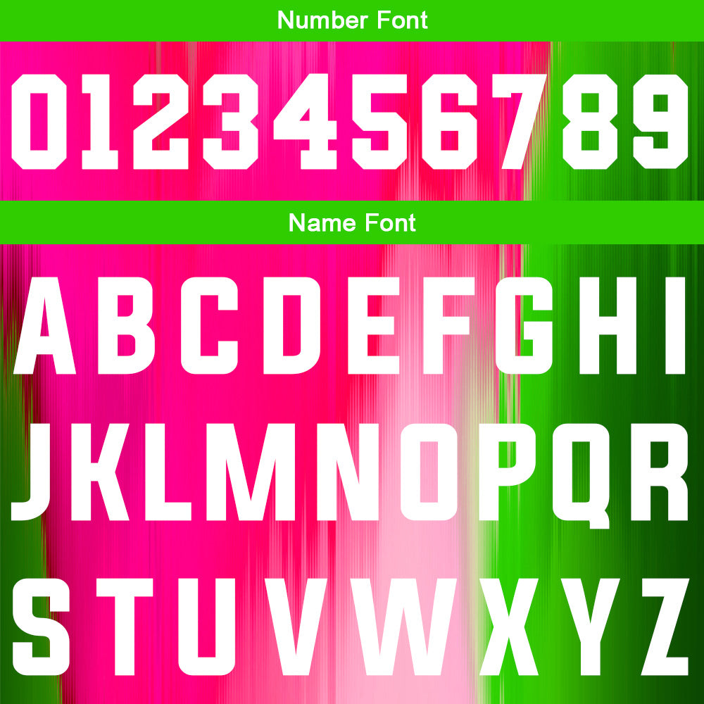 Custom Rainbow Rose Green Basketball Jersey Uniform Suit Printed Your Logo Name Number