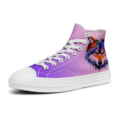 Highlight Your Fashion With Men's and Women's Mid-Top Canvas Shoes