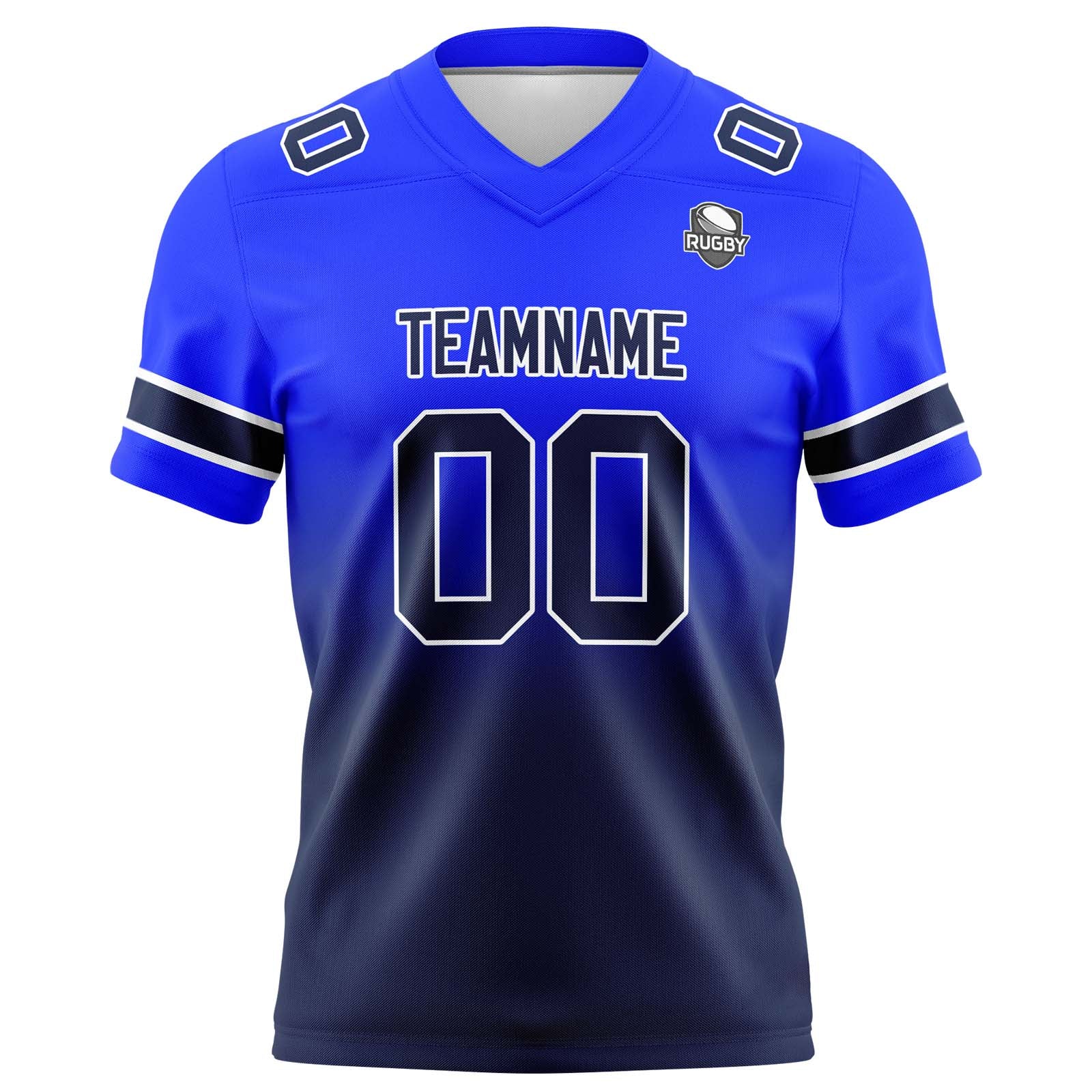 Custom Gradient Football Jerseys Personalized Name Number Logo for Adults Kids & Teams