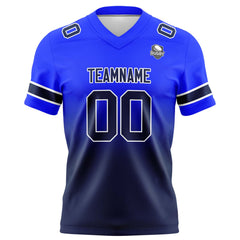 Custom Gradient Football Jerseys Personalized Name Number Logo for Adults Kids & Teams