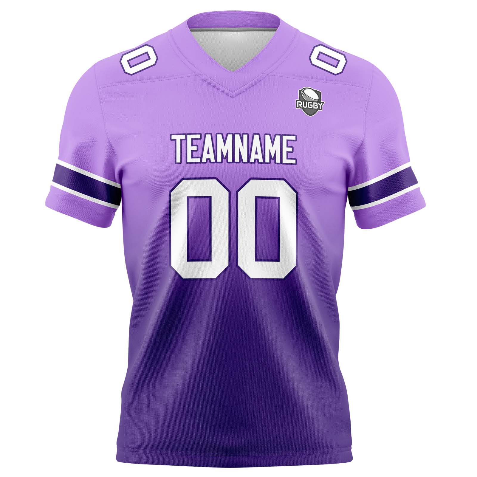 Custom Gradient Football Jerseys Personalized Name Number Logo for Adults Kids & Teams