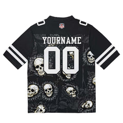 Custom Football Jersey Shirt Personalized Stitched Printed Team Name Number Sunflower-Drak Grey