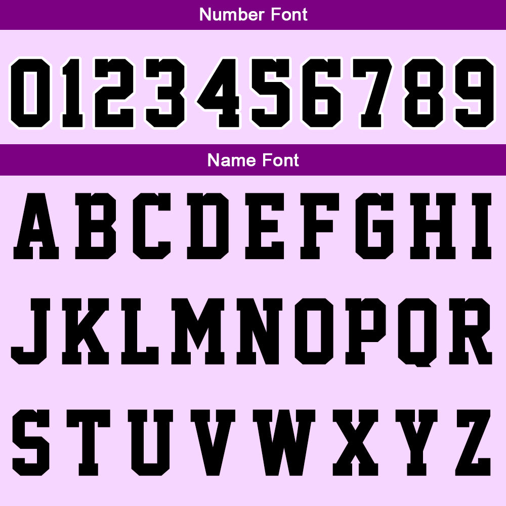 Custom Purple Basketball Jersey Uniform Suit Printed Your Logo Name Number