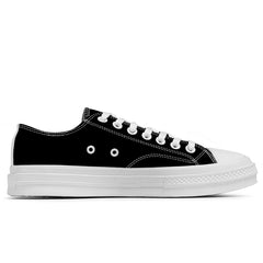 Highlight Your Fashion With Men's and Women's Low-Top Canvas Shoes Wolf