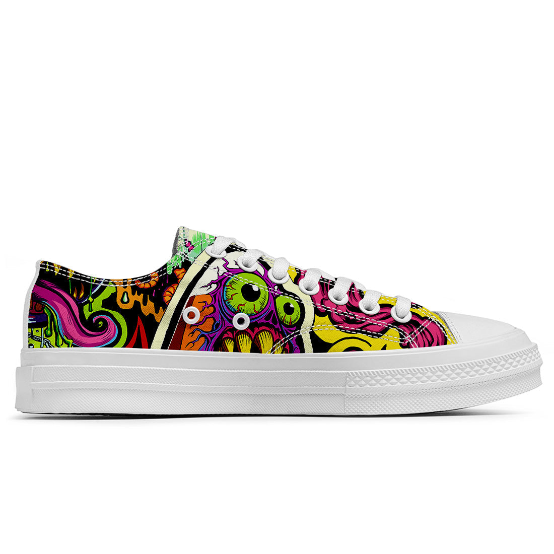 Highlight Your Fashion With Men's and Women's Low-Top Canvas Shoes