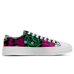 Highlight Your Fashion With Men's and Women's Low-Top Canvas Shoes  Fish