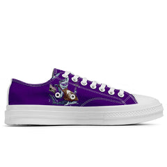 Highlight Your Fashion With Men's and Women's Low-Top Canvas Shoes Shark
