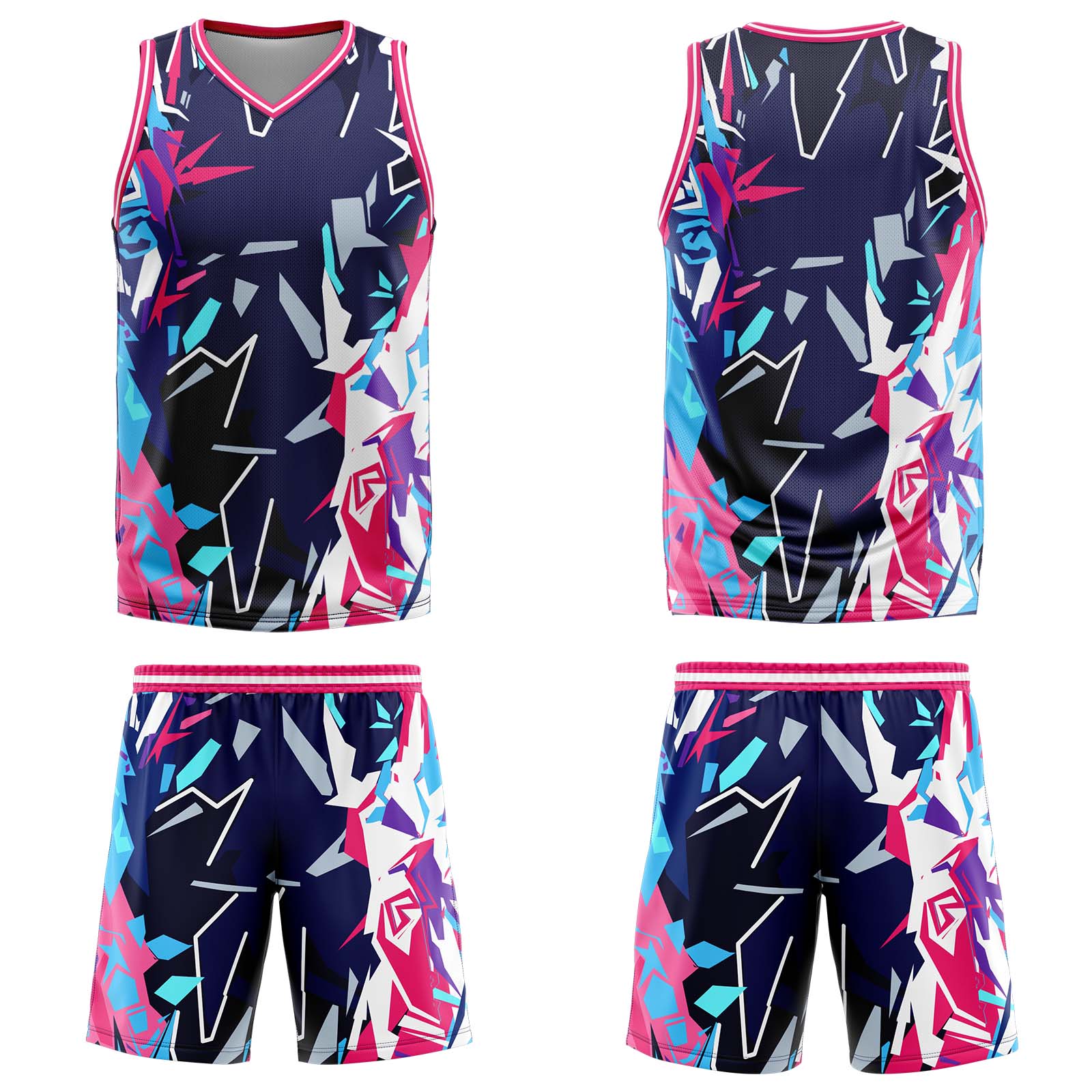 Custom Broken Red Basketball Jersey Uniform Suit Printed Your Logo Name Number