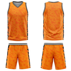 Custom Broken Orange Basketball Jersey Uniform Suit Printed Your Logo Name Number