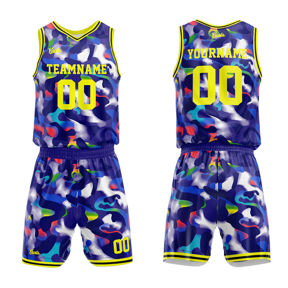 Custom Gorgeous Navy Basketball Jersey Uniform Suit Printed Your Logo Name Number