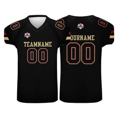 Custom Football Jersey Shirt Personalized Printed Team Name Number