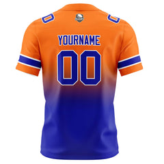 Custom Gradient Football Jerseys Personalized Name Number Logo for Adults Kids & Teams