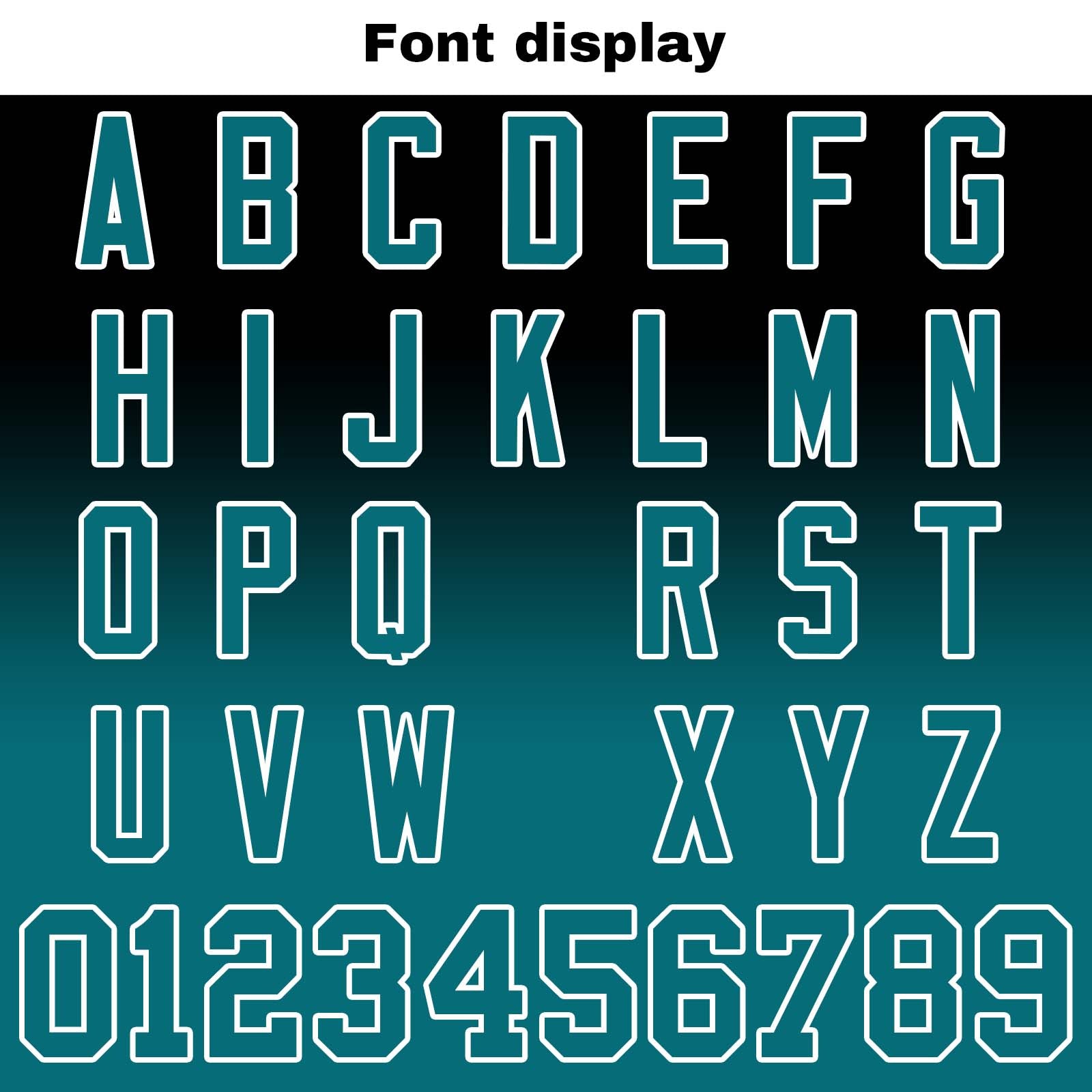 Custom Gradient Football Jerseys Personalized Name Number Logo for Adults Kids & Teams