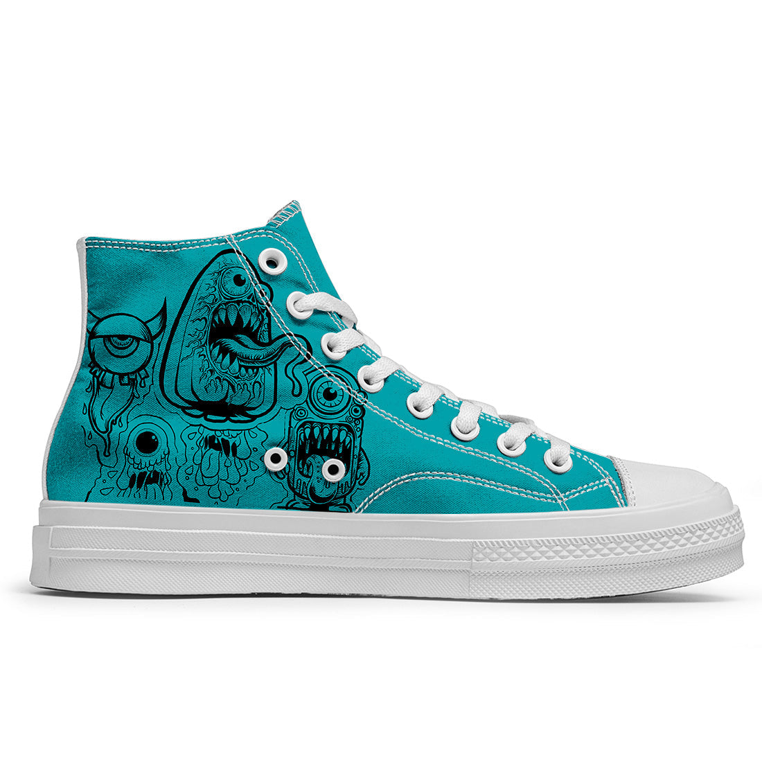 Highlight Your Fashion With Men's and Women's Mid-Top Canvas Shoes