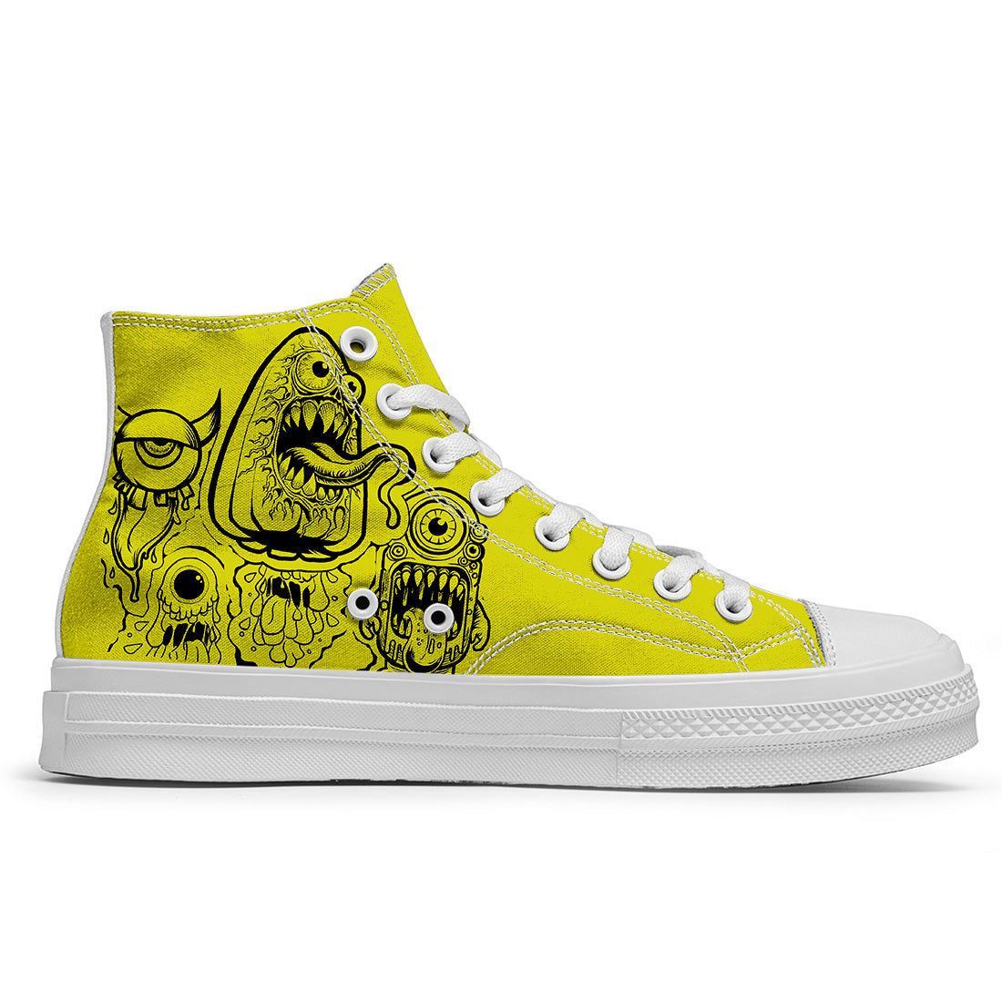 Highlight Your Fashion With Men's and Women's Mid-Top Canvas Shoes