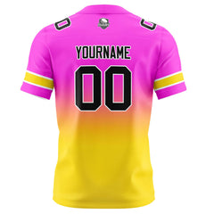 Custom Gradient Football Jerseys Personalized Name Number Logo for Adults Kids & Teams
