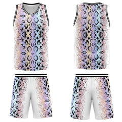 Custom Serpentine Basketball Jersey Uniform Suit Printed Your Logo Name Number