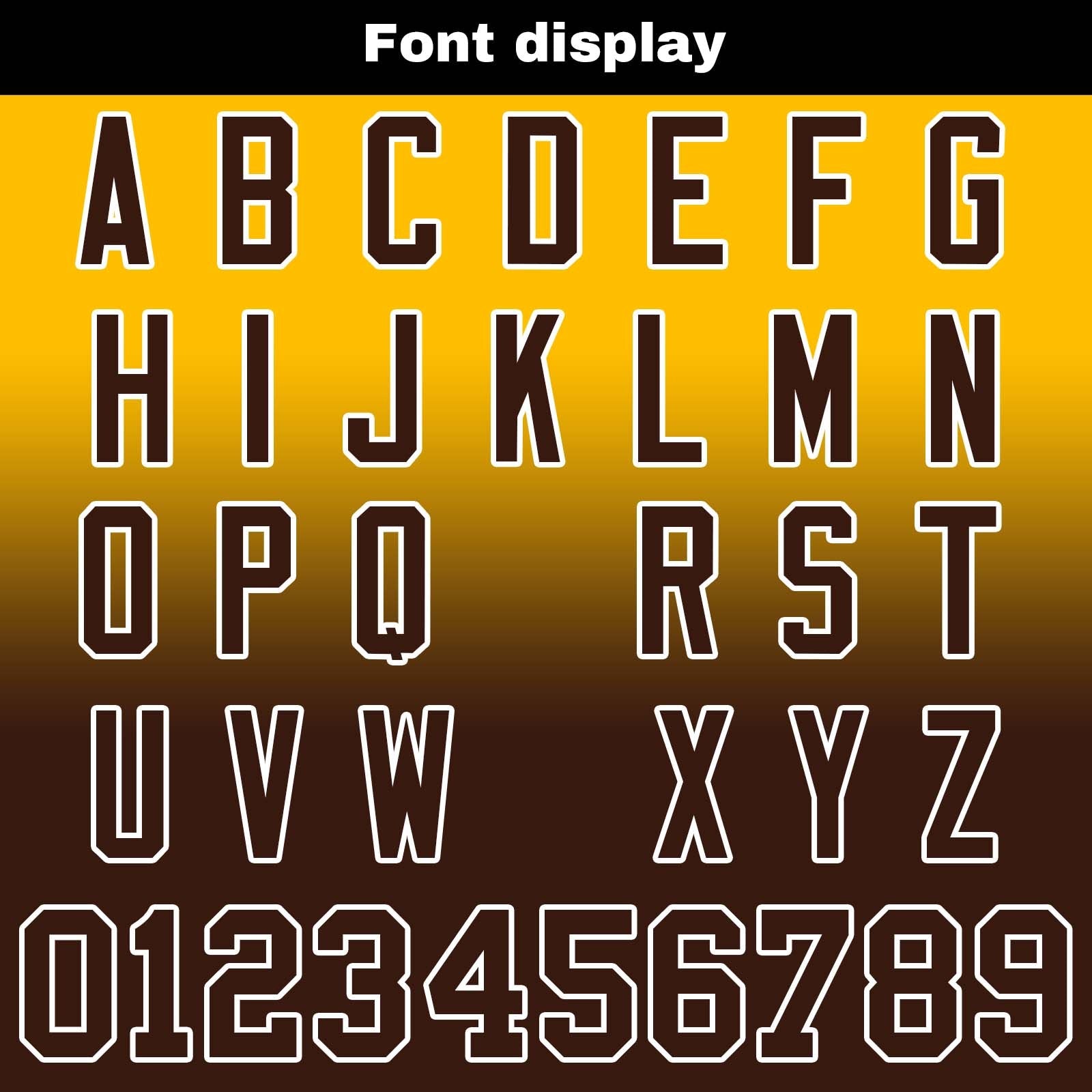 Custom Gradient Hoodie For Man Woman Girl Boy Print Your Logo Name Number Yellow&Brown