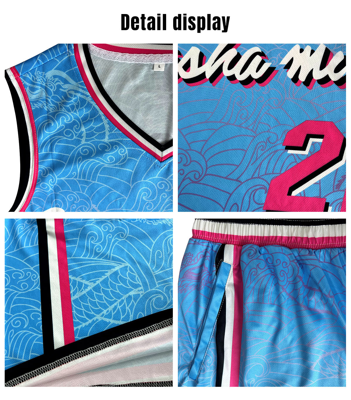 Custom Orange Green Basketball Jersey Uniform Suit Printed Your Logo Name Number