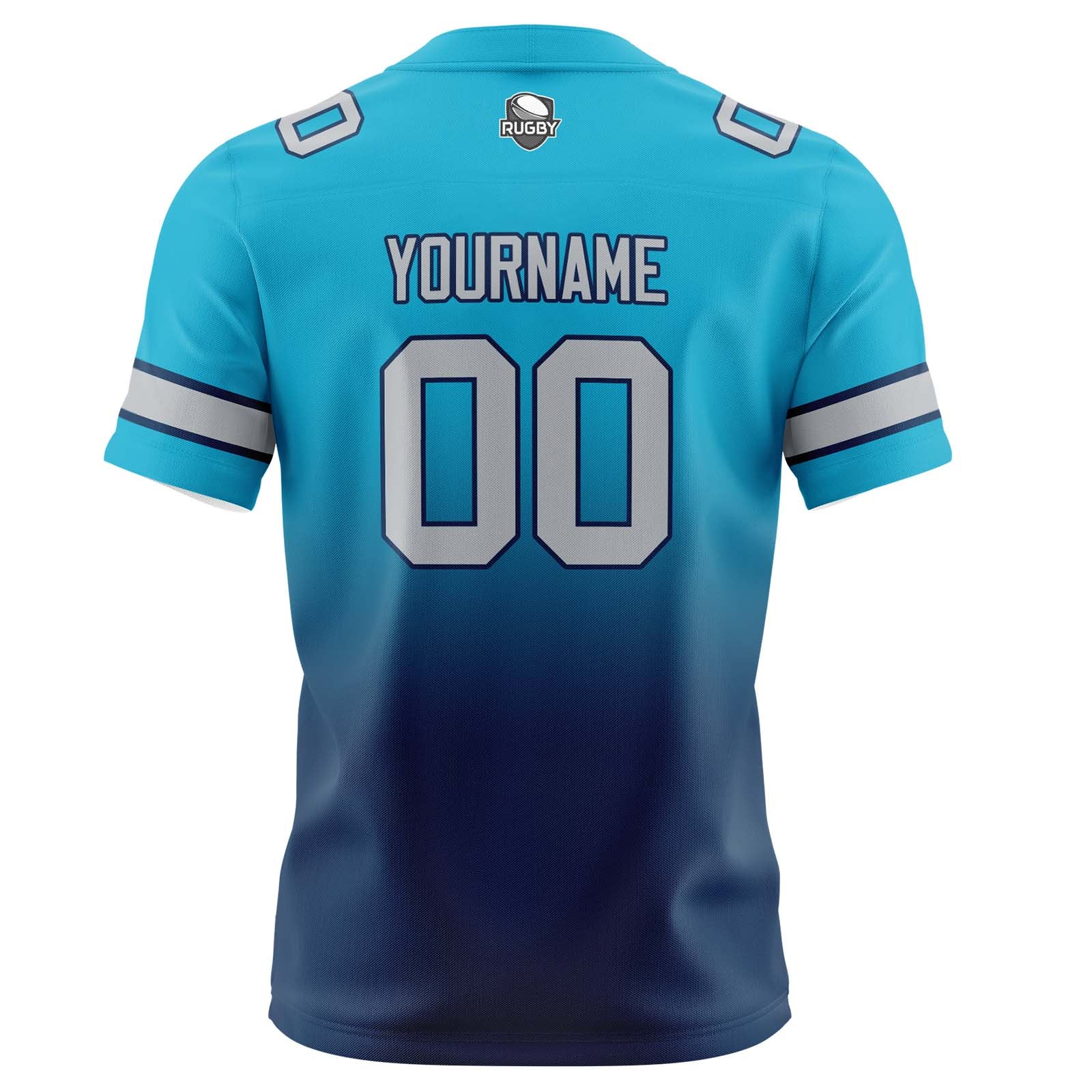 Custom Gradient Football Jerseys Personalized Name Number Logo for Adults Kids & Teams