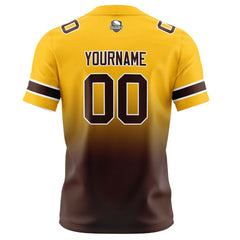 Custom Gradient Football Jerseys Personalized Name Number Logo for Adults Kids & Teams