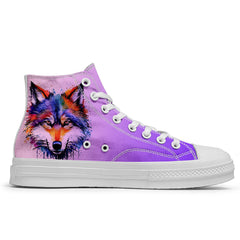 Highlight Your Fashion With Men's and Women's Mid-Top Canvas Shoes