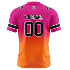 Custom Gradient Football Jerseys Personalized Name Number Logo for Adults Kids & Teams