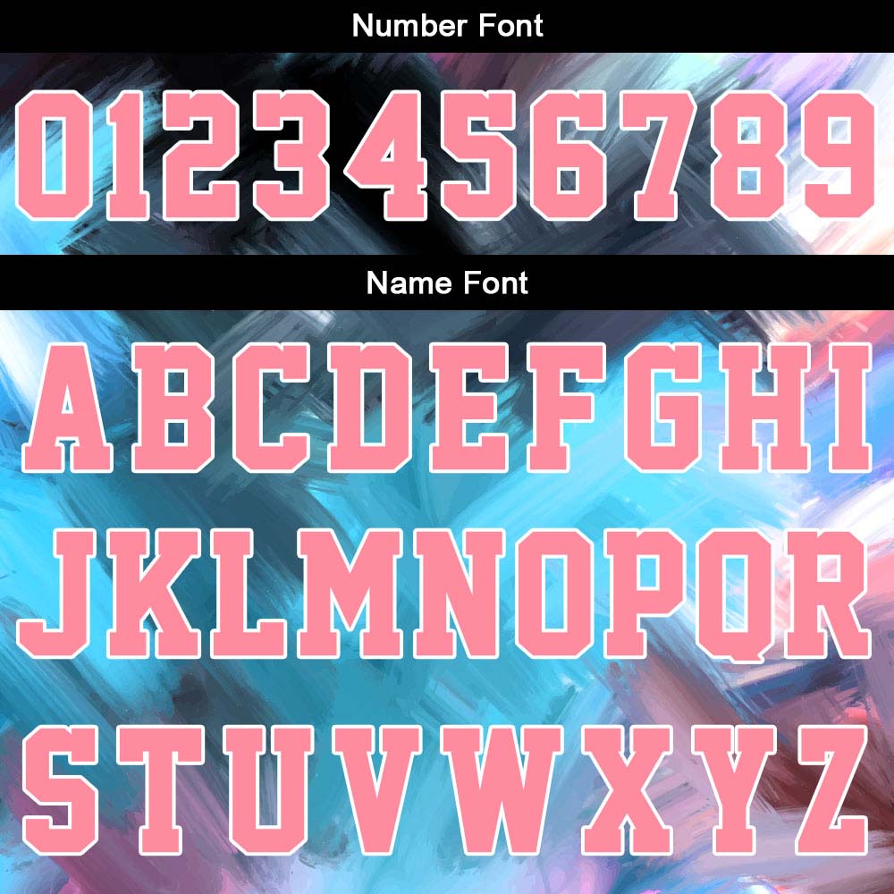 Custom Pinhk Light Blue Basketball Jersey Uniform Suit Printed Your Logo Name Number
